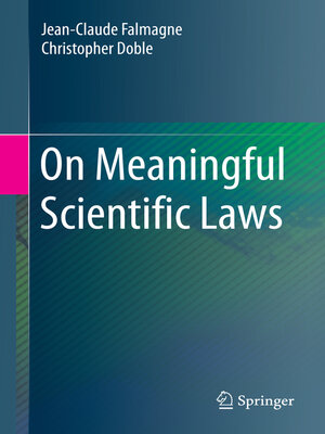cover image of On Meaningful Scientific Laws